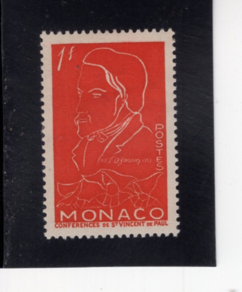 MONACO(����)-#306-1fr-FREDERIC OZANAM(�������� ���ڳ�)-1954.4.12��