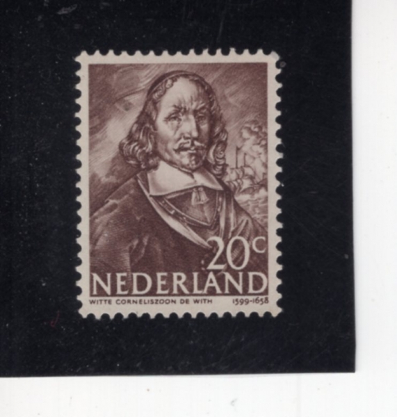 NETHERLANDS(�״�����)-#257-20c-ADMIRAL M. A. DE RUYTER(���� �� ������)-1943��