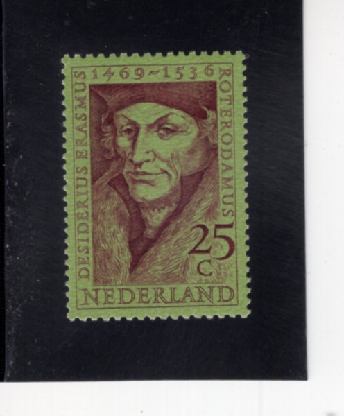 NETHERLANDS(�״�����)-#478-25c-DESIDERIUS ERASMUS(���󽺹���)-1969.9.30��