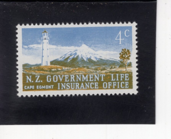 NEW ZEALAND(��������)-#OY46-4c-CAPE EGMONT(������ ���׸�Ʈ)-1969.3.27��