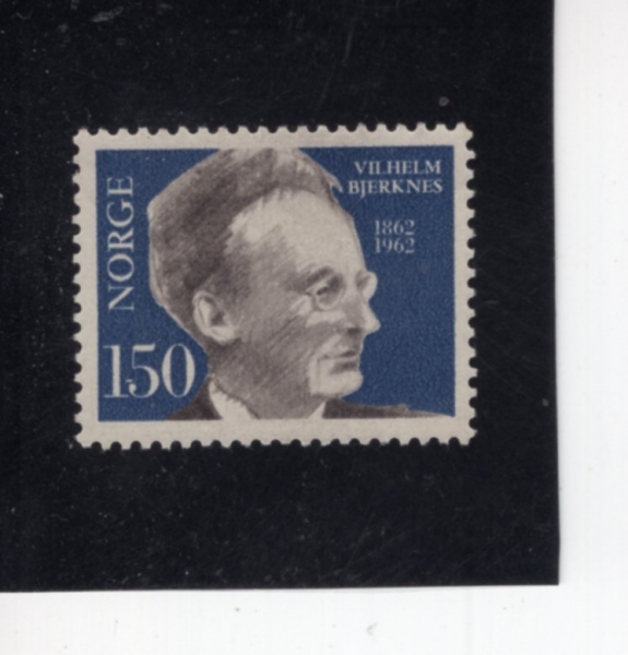 NORWAY(�븣����)-#404-1.50k-VILHELM BJERKNES(���︧ �񿡸�ũ�׽�)-1962.3.14��