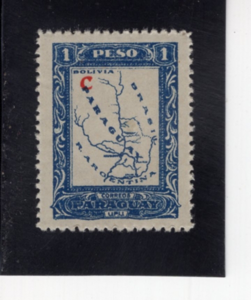 PARAGUAY(�Ķ����)-#L8-1p-MAP OF PARAGUAY(�Ķ���� ����)-1925��