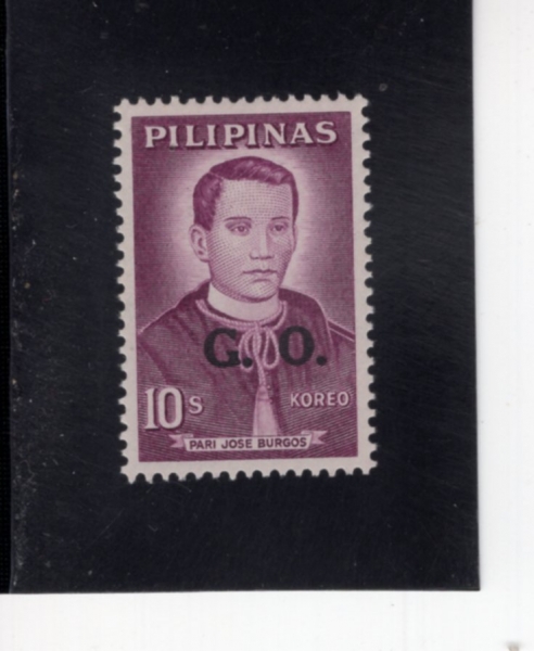PHILIPPINES(�ʸ���)-#O66-10c-FATHER JOSE BURGOS(ȣ�� �θ�����)-1963��
