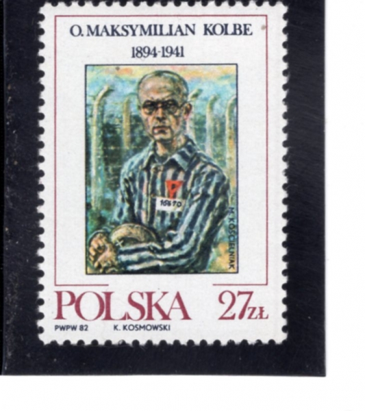 POLAND(������)-#2540-27z-ST. MAXIMILIAN KOLBE(���ùи��� �ݺ�)-1982.10��