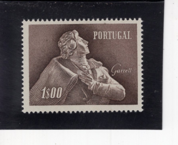 PORTUGAL(��������)-#824-1e-J. B. ALMEIDA GARRETT(�˸��̴� ����)-1957.3.7��