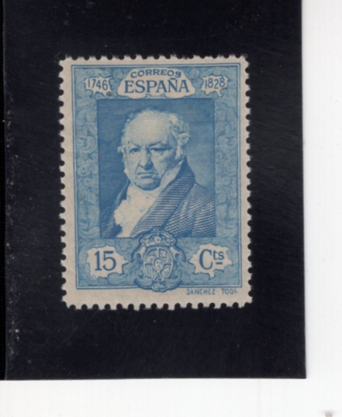 SPAIN(������)-#390-15c-FRANCISCO DE GOYA AT AGE 80(�����ý��� ����)-1930.6.15��