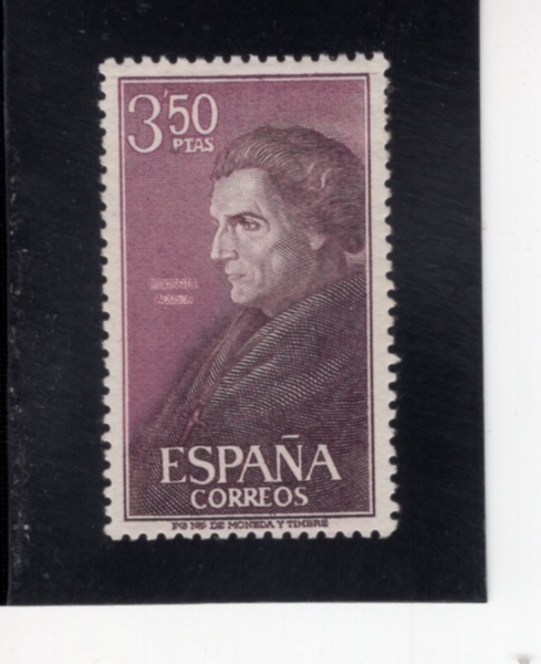 SPAIN(������)-#1462-3.50p-JOSE DE ACOSTA(ȣ�� �� ���ڽ�Ÿ)-1967.4.6��