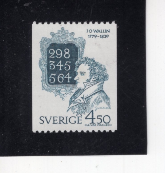 SWEDEN(������)-#1294-4.50k-JOHAN OLOF WALLIN(���� �ö��� �߸�)-1979.9.6��