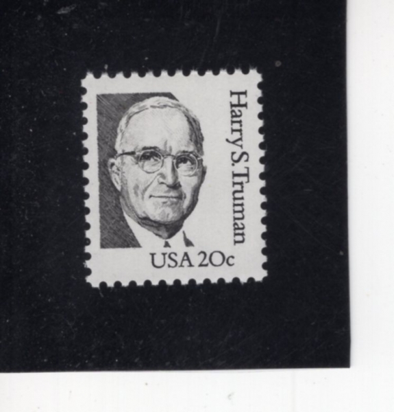 UNITED STATES(�̱�)-#1862-20c-HARRY S. TRUMAN(�ظ� S. Ʈ���)-1984��