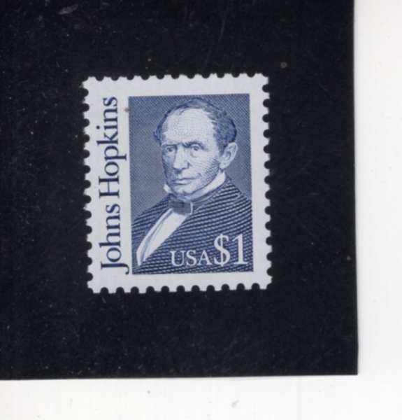 UNITED STATES(�̱�)-#2194-$1-JOHNS HOPKINS(���� ȩŲ��)-1989.6.7��