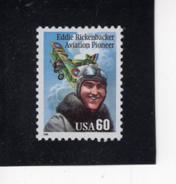 UNITED STATES(�̱�)-#2998-60c-EDDIE RICKENBACKER(������� ���� ���˹�Ŀ)-1995.9.25��