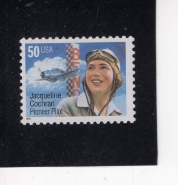 UNITED STATES(�̱�)-#3066-50c-JACQUELINE COCHRAN(��Ŭ�� ��ũ��)-1996.3.9��