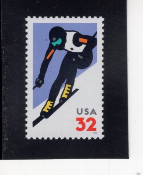 UNITED STATES(�̱�)-#3180-32c-ALPINE SKIING(������ ��Ű)-1998.1.22��