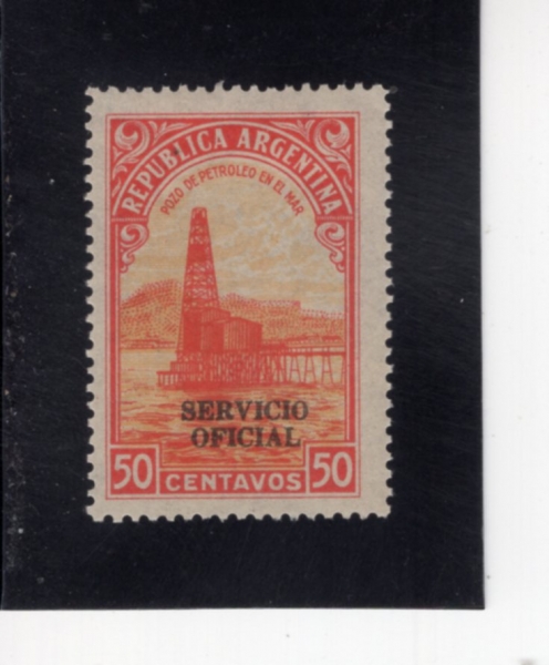 ARGENTINA(�Ƹ���Ƽ��)-#O50-50c-OIL WELL(����)-1938��