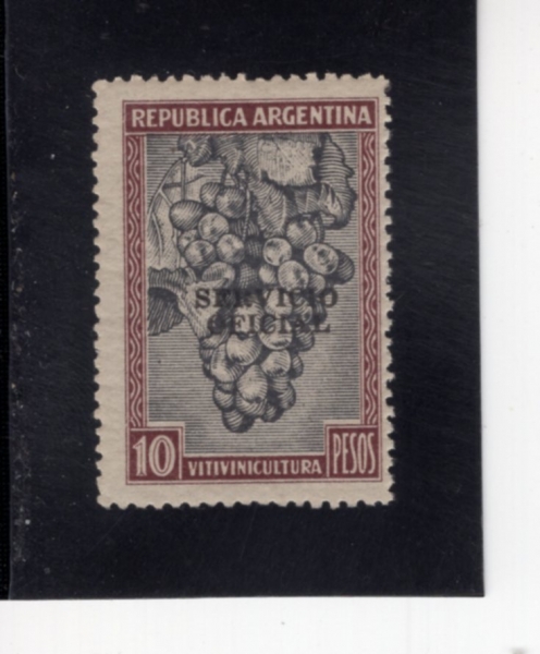 ARGENTINA(�Ƹ���Ƽ��)-#O66-10p-GRAPES(����)-1945��