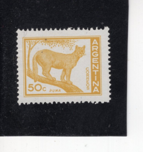 ARGENTINA(�Ƹ���Ƽ��)-#687-50c-PUMA(ǻ��)-1960��