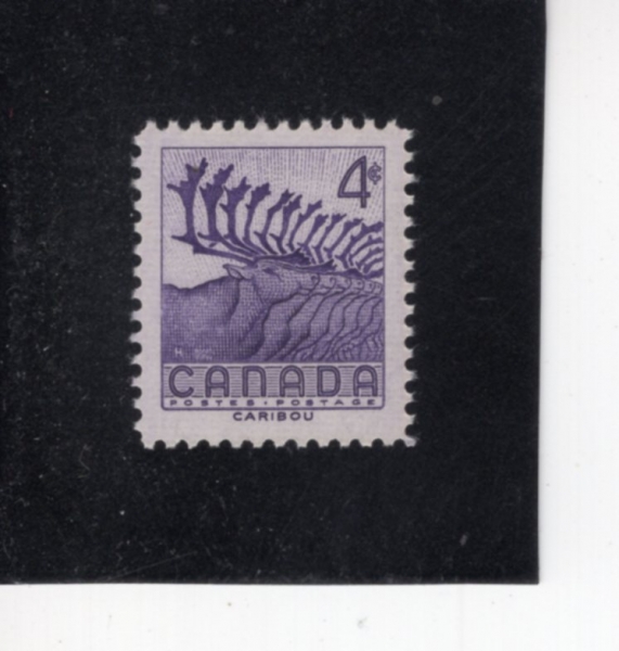 CANADA(ĳ����)-#360-4c-CARIBOU(����)-1956.4.12��
