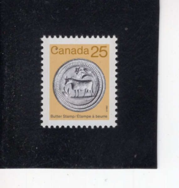 CANADA(ĳ����)-#1080-25c-BUTTER STAMP(���� ������)-1987.5.6��