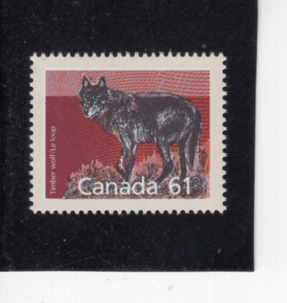 CANADA(ĳ����)-#1175-61c-TIMBER WOLF(���� ���� ����)-1990.1.12��