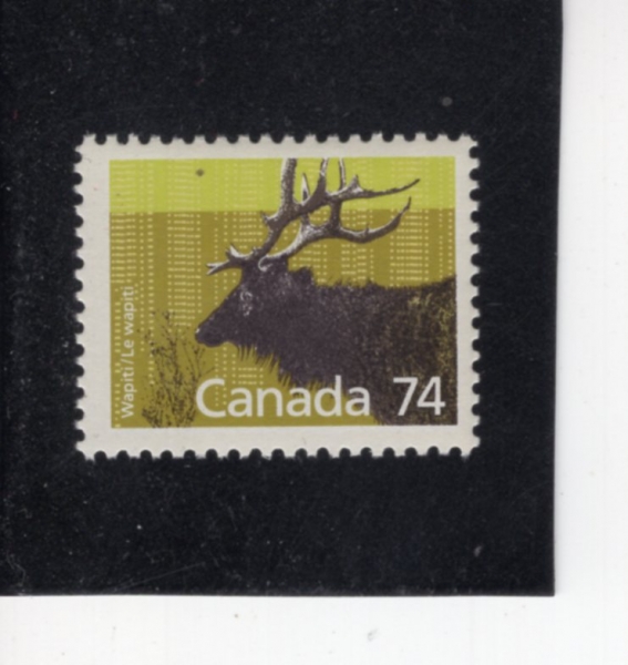 CANADA(ĳ����)-#1177-74c-WAPITI(����Ƽ�罿)-1988.1.18��