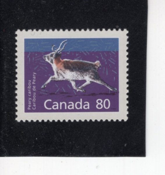 CANADA(ĳ����)-#1180-80c-PEARY CARIBOU(�Ǿ ����)-1990.12.28��