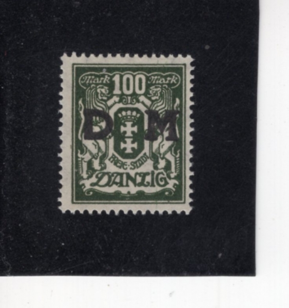 DANZIG(��ġ��)-#O37-100m-COAT OF ARMS(�״ܽ�ũ ���� ����)-1922��