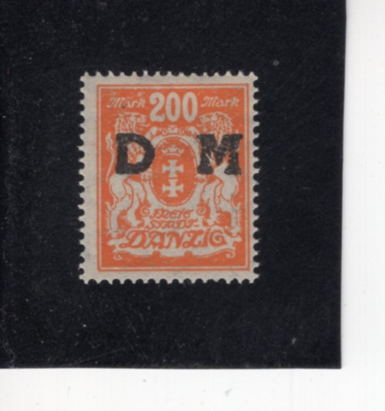 DANZIG(��ġ��)-#O38-200m-COAT OF ARMS(�״ܽ�ũ ���� ����)-1922��