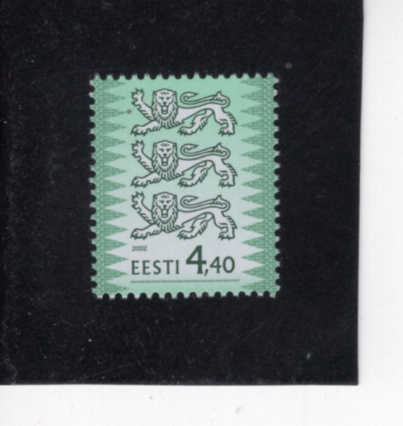 ESTONIA(������Ͼ�)-#378-4.40k-THREE LIONS(�� ���� ����)-2000.8.21��