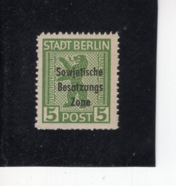 GERMAN DEMOCRATIC REPUBLIC(����)-#10N17-5pf-BEAR(��)-1948.9��