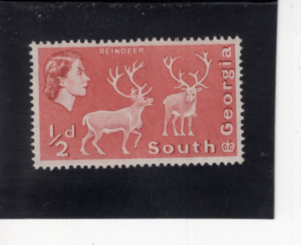 SOUTH GEORGIA(��콺�����Ƽ�)-#1-1/2p-REINDEER(�� �Կ�����콺)-1963��