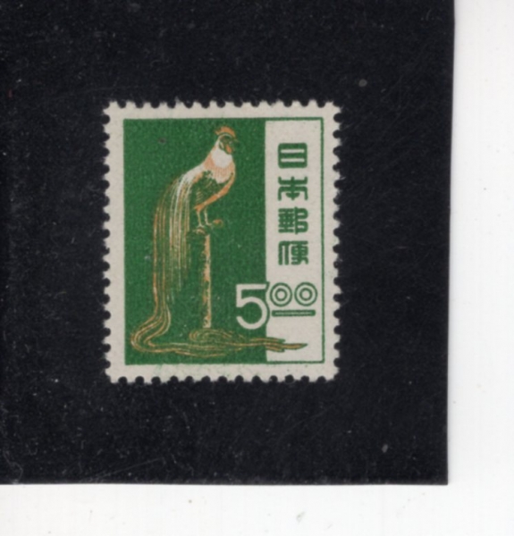 JAPAN(�Ϻ�)-#513-5y-LONG-TAILED COCK OF TOSA(��� �䲿����)-1951��