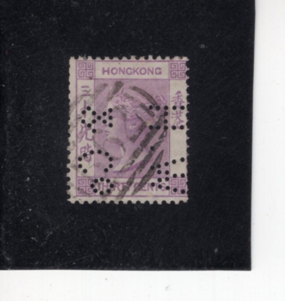 HONG KONG(ȫ��)-#20-30c-QUEEN VICTORIA(���丮�� ����)-1871��