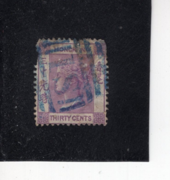 HONG KONG(ȫ��)-#20-30c-QUEEN VICTORIA(���丮�� ����)-1871��