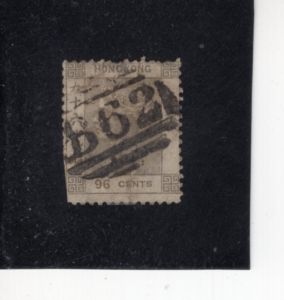 HONG KONG(ȫ��)-#24-96c-QUEEN VICTORIA(���丮�� ����)-1866��