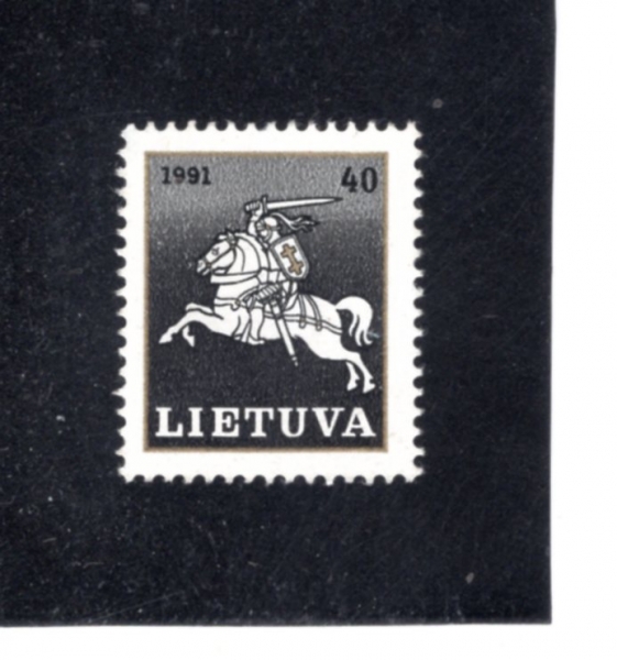 LITHUANIA(�����ƴϾ�)-#411-40k-WHITE KNIGHT \"VYTIS\"(�����ƴϾ� ����)-1991.12.20��