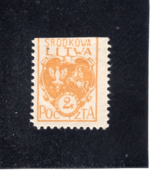 CENTRAL LITHUANIA(�߾� �����ƴϾ� ��ȭ��)-#5-2m-COAT OF ARMS(�߾� �����ƴϾ��� ����)-1920��