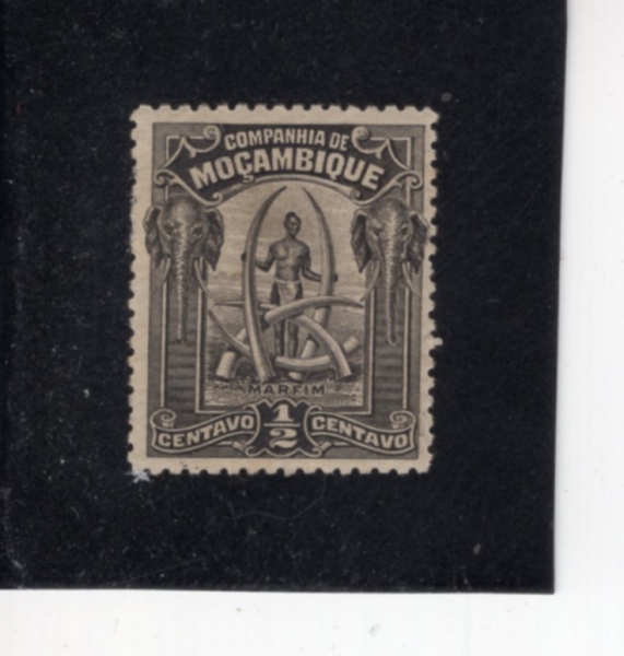 MOZAMBIQUE COMPANY(�����ũ ȸ��)-#110-1/2c-MAN AND IVORY TURKS(����, ���)-1918��