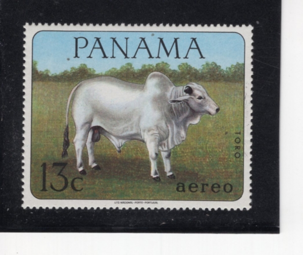 PANAMA(�ĳ��� ���� ����)-#C354-13c-ZEBU(����)-1967.2.3��