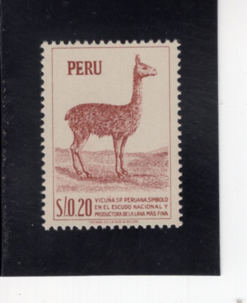 PERU(���)-#461-20c-VICUNA(������)-1953��