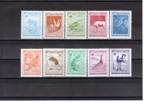 SAHARAUI(���϶� �ƶ� ���� ��ȭ��)-#NO(10��)-FAUNA(������)-1998��