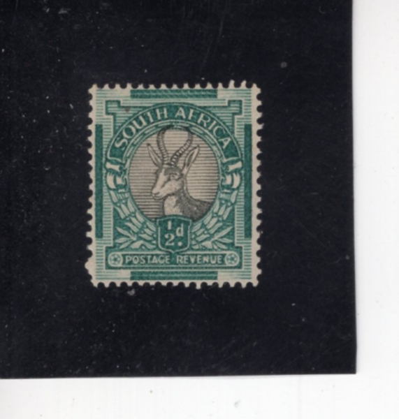 SOUTH AFRICA(��������ī��ȭ��)-#23-1/2p-SPRINGBOK(��������)-1926��