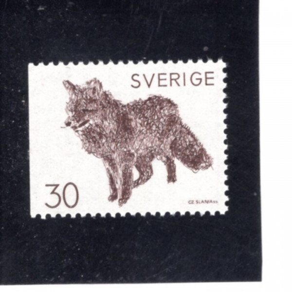 SWEDEN(������)-#801-30o-RED FOX(���� ����)-1968.11.9��