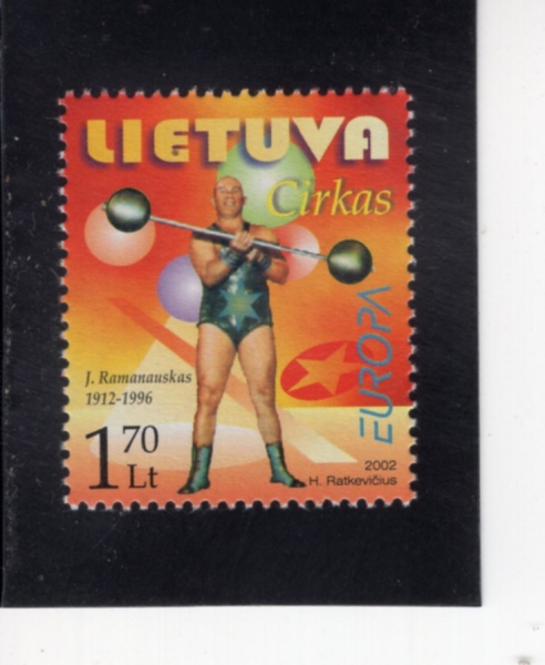 LITHUANIA(�����ƴϾ�)-#722-1.70 I-EUROPA(������)-2002.5.4��