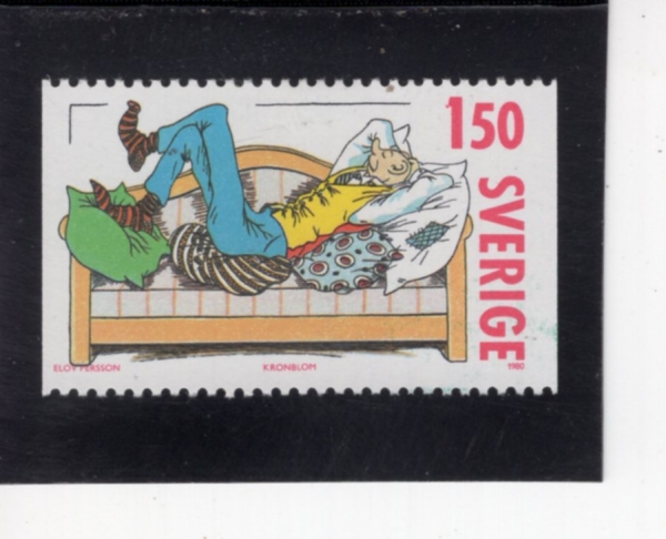 SWEDEN(������)-#1338-1.50k-FARMER KRONBLOM(ũ�к���)-1980.10.11��