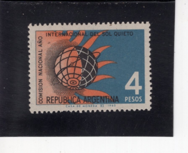 ARGENTINA(�Ƹ���Ƽ��)-#772-4p-SUN AND GLOBE(�¾�, ����)-1965.5.29��