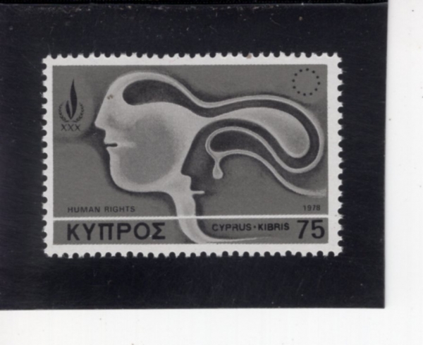 CYPRUS(Ű���ν�)-#506-75m-HEADS AND HUMAN RIGHTS FLAME(�Ӹ�, �α�)-1978.10.23��