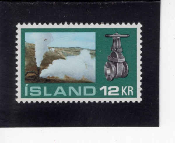 ICELAND(���̽�����)-#444-12k-STEAM VALVE AND NATURAL STEAM(���� �ͺ� ���)-1972.8.23��
