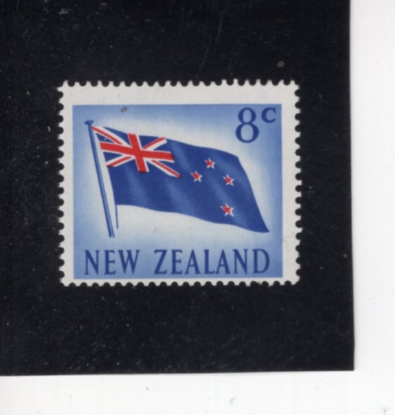 NEW ZEALAND(��������)-#392-8c-FLAG(����)-1967.7.10��