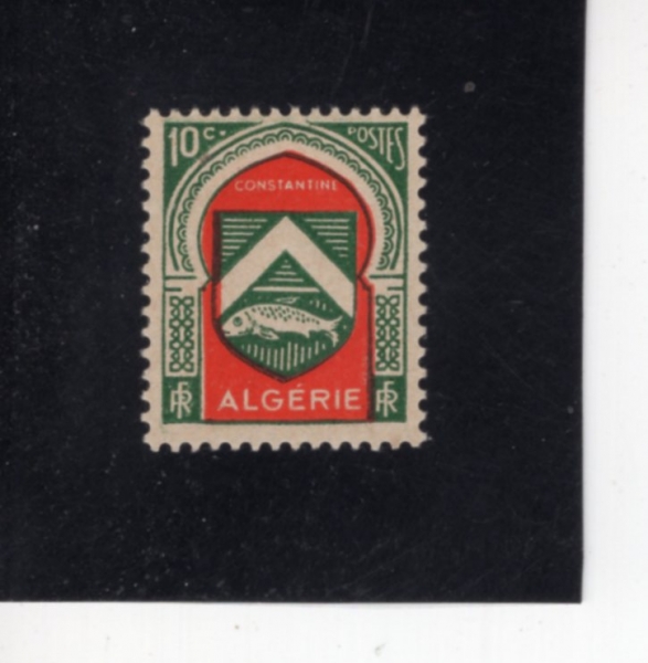 ALGERIA(������)-#210-10c-ARMS OF CONSTANTINE(�ܽ�źƼ���� ������ ����)-1947��
