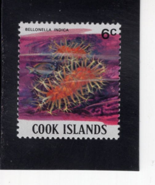 COOK ISLANDS(�� ����)-#568-6c-LOBOPHYLLIA ANDREWSI(�κ��ʸ��̰�)-1980.11.21��